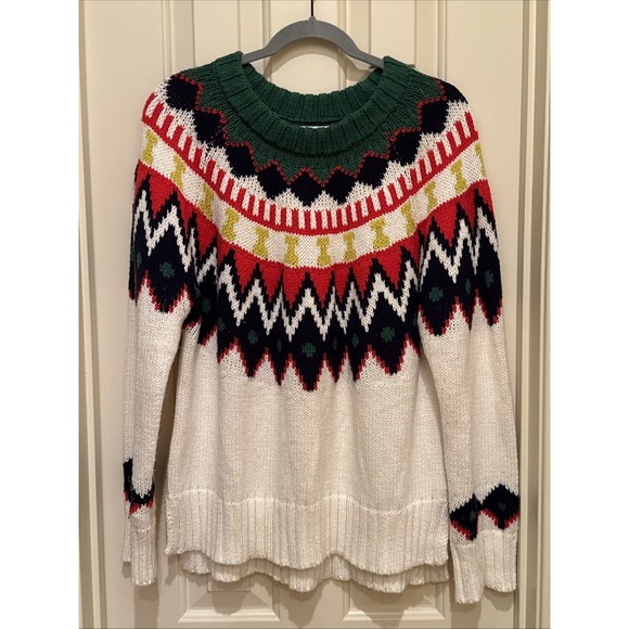 aerie Sweaters - Aerie Sweater Womens M Multicolor Nordic Fair Isle Holiday Ski Preppy Outdoor